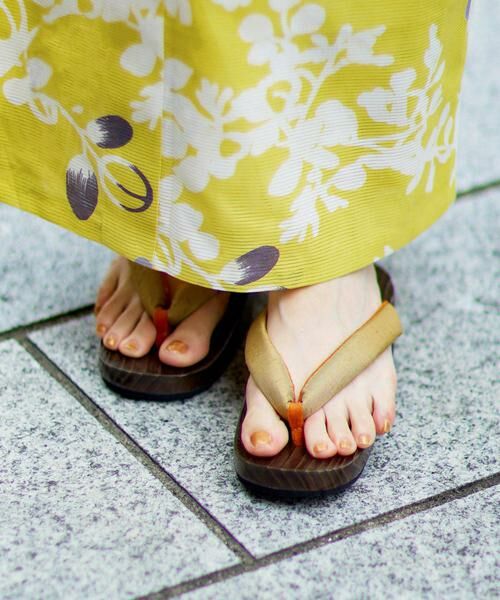 URBAN RESEARCH ROSSO / アーバンリサーチ ロッソ 着物・浴衣・小物類 | 『別注』婦人下駄 D | 詳細1