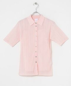 URBAN RESEARCH ROSSO / アーバンリサーチ ロッソ カーディガン・ボレロ | ELENDEEK　SHEER PLEATS KNIT TOP