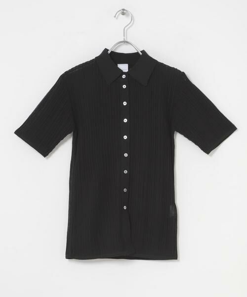 URBAN RESEARCH ROSSO / アーバンリサーチ ロッソ カーディガン・ボレロ | ELENDEEK　SHEER PLEATS KNIT TOP | 詳細7