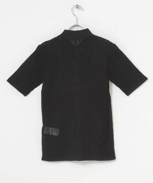 URBAN RESEARCH ROSSO / アーバンリサーチ ロッソ カーディガン・ボレロ | ELENDEEK　SHEER PLEATS KNIT TOP | 詳細10