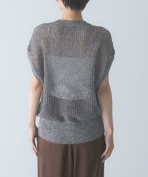 URBAN RESEARCH ROSSO / アーバンリサーチ ロッソ ベスト | ELENDEEK　MELANGE MESH KNIT | 詳細9