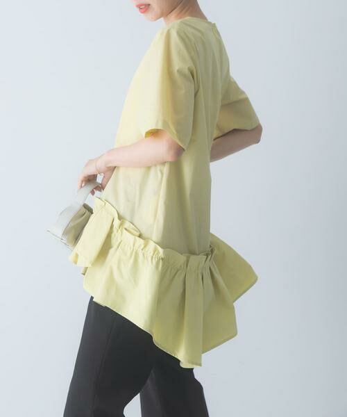 URBAN RESEARCH ROSSO / アーバンリサーチ ロッソ シャツ・ブラウス | ELENDEEK　FRILL HEM BLOUSE | 詳細2
