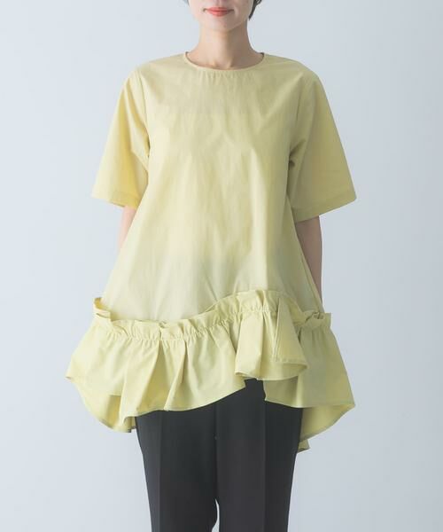 URBAN RESEARCH ROSSO / アーバンリサーチ ロッソ シャツ・ブラウス | ELENDEEK　FRILL HEM BLOUSE | 詳細5