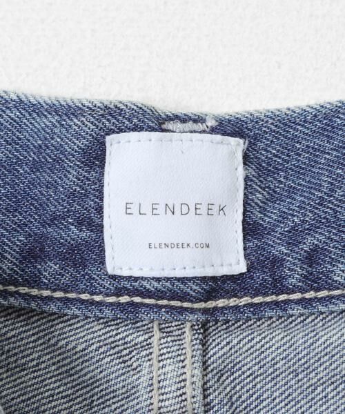 URBAN RESEARCH ROSSO / アーバンリサーチ ロッソ その他パンツ | ELENDEEK　PANEL TUK DENIM WIDE PANTS | 詳細15