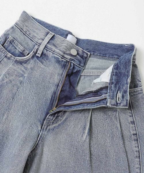 URBAN RESEARCH ROSSO / アーバンリサーチ ロッソ その他パンツ | ELENDEEK　PANEL TUK DENIM WIDE PANTS | 詳細9