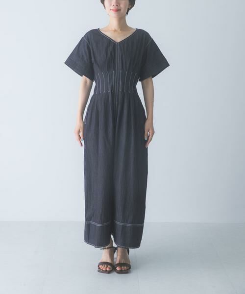 URBAN RESEARCH ROSSO / アーバンリサーチ ロッソ ワンピース | ELENDEEK　WAIST TUCKED ONE-PIECE | 詳細5