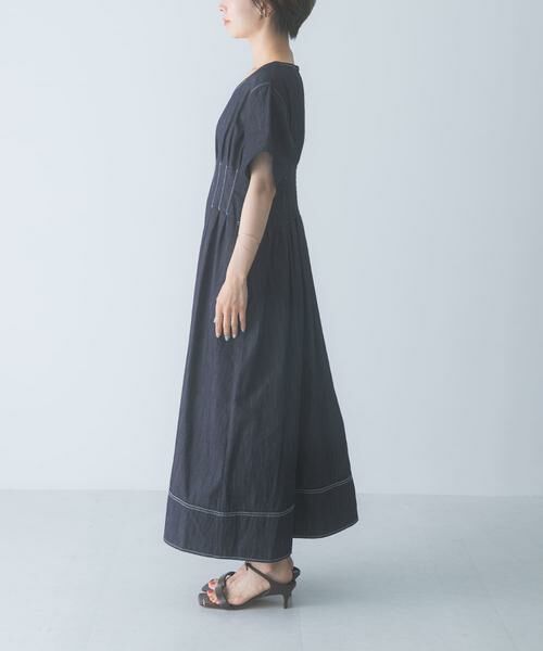 URBAN RESEARCH ROSSO / アーバンリサーチ ロッソ ワンピース | ELENDEEK　WAIST TUCKED ONE-PIECE | 詳細6
