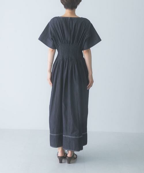 URBAN RESEARCH ROSSO / アーバンリサーチ ロッソ ワンピース | ELENDEEK　WAIST TUCKED ONE-PIECE | 詳細7