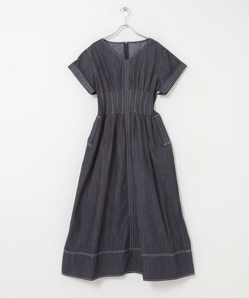 URBAN RESEARCH ROSSO / アーバンリサーチ ロッソ ワンピース | ELENDEEK　WAIST TUCKED ONE-PIECE | 詳細8
