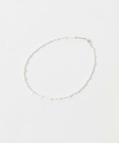 URBAN RESEARCH ROSSO / アーバンリサーチ ロッソ ネックレス・ペンダント・チョーカー | LAPUIS　SV ROUND STONE NECKLACE