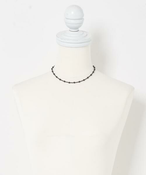 URBAN RESEARCH ROSSO / アーバンリサーチ ロッソ ネックレス・ペンダント・チョーカー | LAPUIS　SV ROUND STONE NECKLACE | 詳細4