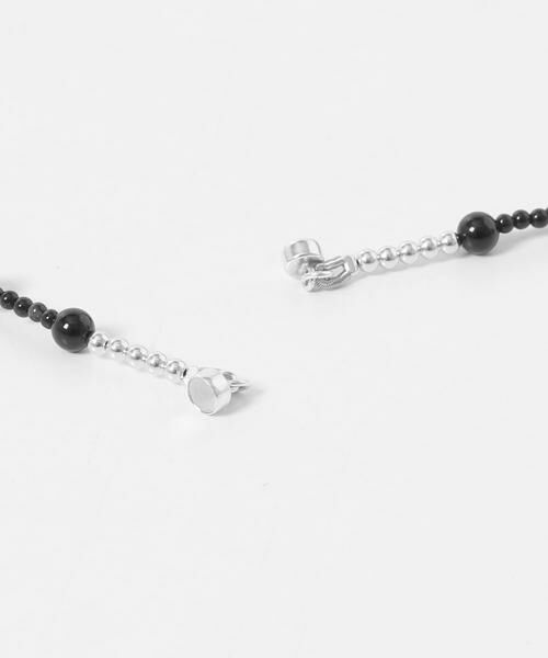 URBAN RESEARCH ROSSO / アーバンリサーチ ロッソ ネックレス・ペンダント・チョーカー | LAPUIS　SV ROUND STONE NECKLACE | 詳細6