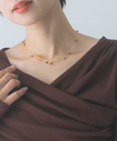URBAN RESEARCH ROSSO / アーバンリサーチ ロッソ ネックレス・ペンダント・チョーカー | LAPUIS　SV PETIT STONE NECKLACE