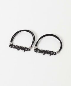 URBAN RESEARCH ROSSO / アーバンリサーチ ロッソ ヘアゴム・シュシュ | heyep　LOGO HAIR TIES 2-PIECE