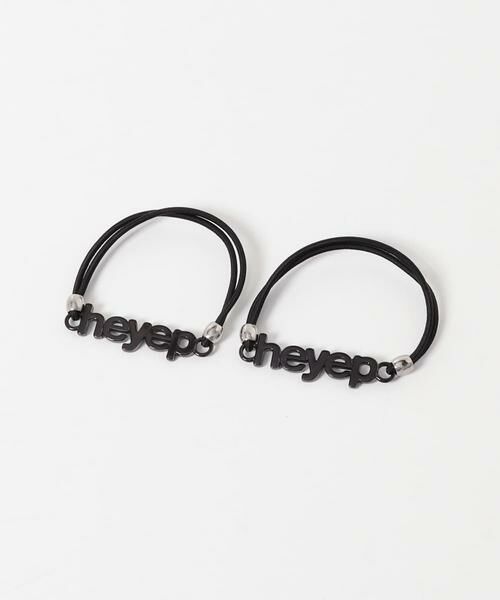 URBAN RESEARCH ROSSO / アーバンリサーチ ロッソ ヘアゴム・シュシュ | heyep　LOGO HAIR TIES 2-PIECE | 詳細1