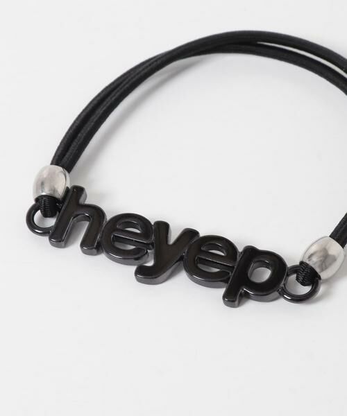 URBAN RESEARCH ROSSO / アーバンリサーチ ロッソ ヘアゴム・シュシュ | heyep　LOGO HAIR TIES 2-PIECE | 詳細2