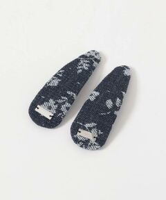 URBAN RESEARCH ROSSO / アーバンリサーチ ロッソ カチューシャ・カチューム・その他 | heyep　FLORAL DENIM HAIR CLIPS 2-PIECE