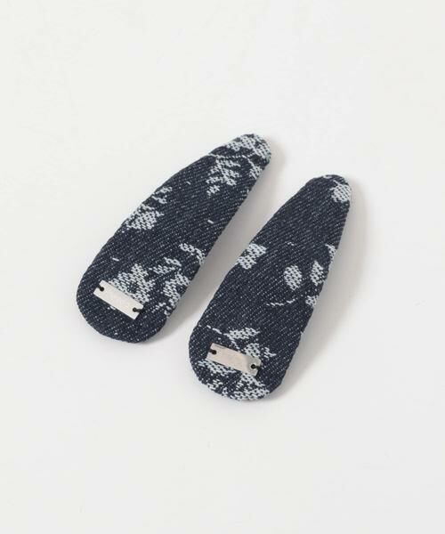 URBAN RESEARCH ROSSO / アーバンリサーチ ロッソ カチューシャ・カチューム・その他 | heyep　FLORAL DENIM HAIR CLIPS 2-PIECE | 詳細1