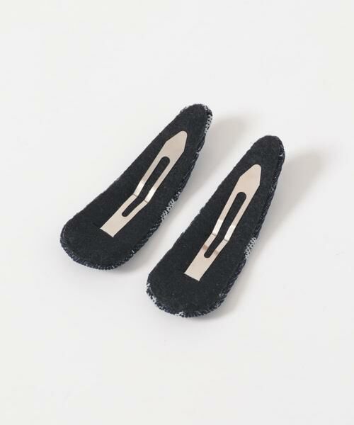 URBAN RESEARCH ROSSO / アーバンリサーチ ロッソ カチューシャ・カチューム・その他 | heyep　FLORAL DENIM HAIR CLIPS 2-PIECE | 詳細2