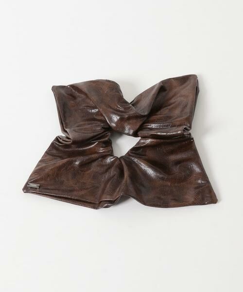 URBAN RESEARCH ROSSO / アーバンリサーチ ロッソ ヘアゴム・シュシュ | heyep　FAUX LEATHER SCRUNCHIE | 詳細1