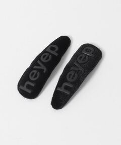 URBAN RESEARCH ROSSO / アーバンリサーチ ロッソ カチューシャ・カチューム・その他 | heyep　PUFFY LOGO HAIR CLIPS 2-PIECE