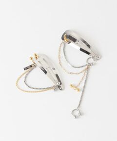 URBAN RESEARCH ROSSO / アーバンリサーチ ロッソ カチューシャ・カチューム・その他 | heyep　PIERCED CHAIN HAIR CLIP 2-PIECE