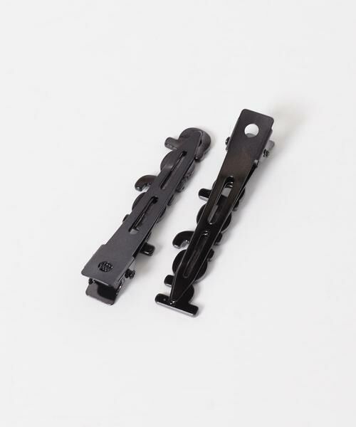 URBAN RESEARCH ROSSO / アーバンリサーチ ロッソ カチューシャ・カチューム・その他 | heyep　FLAT LOGO HAIR PIN 2-PIECE | 詳細2
