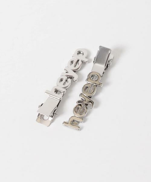 URBAN RESEARCH ROSSO / アーバンリサーチ ロッソ カチューシャ・カチューム・その他 | heyep　FLAT LOGO HAIR PIN 2-PIECE | 詳細5