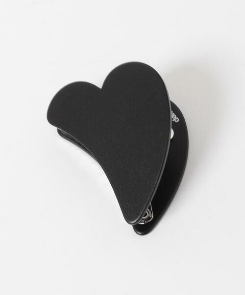 URBAN RESEARCH ROSSO / アーバンリサーチ ロッソ カチューシャ・カチューム・その他 | heyep　MATTE LARGE HEART CLIP（ブラック）