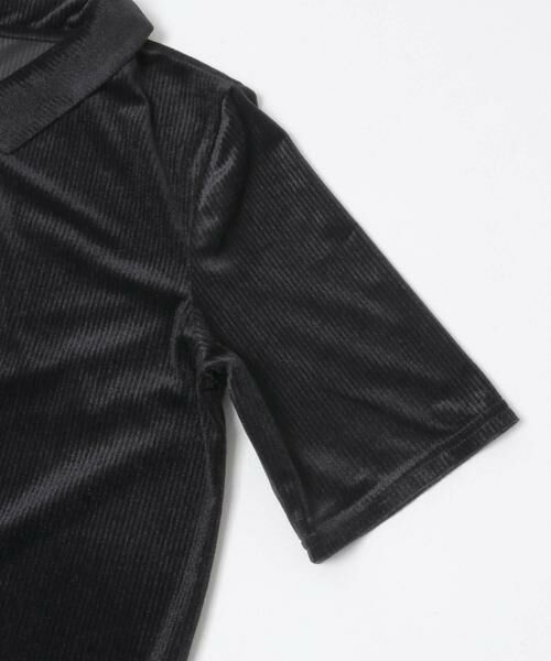 URBAN RESEARCH ROSSO / アーバンリサーチ ロッソ Tシャツ | シアーストライプベロアポロカットソー | 詳細19