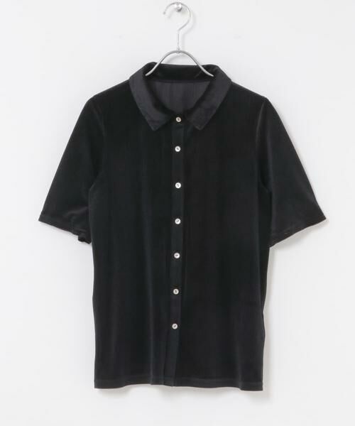 URBAN RESEARCH ROSSO / アーバンリサーチ ロッソ Tシャツ | シアーストライプベロアポロカットソー | 詳細17