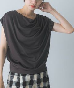 URBAN RESEARCH ROSSO / アーバンリサーチ ロッソ Tシャツ | トリアセ混ドレープネックカットソー