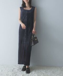 URBAN RESEARCH ROSSO / アーバンリサーチ ロッソ ワンピース | シアーベロアスクエアネックワンピース