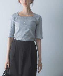 URBAN RESEARCH ROSSO / アーバンリサーチ ロッソ Tシャツ | 汗染み防止スクエアネックプルオーバー