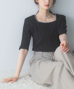 URBAN RESEARCH ROSSO / アーバンリサーチ ロッソ Tシャツ | 汗染み防止スクエアネックプルオーバー