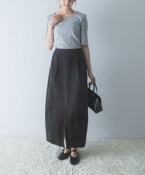 URBAN RESEARCH ROSSO / アーバンリサーチ ロッソ Tシャツ | 汗染み防止スクエアネックプルオーバー | 詳細2