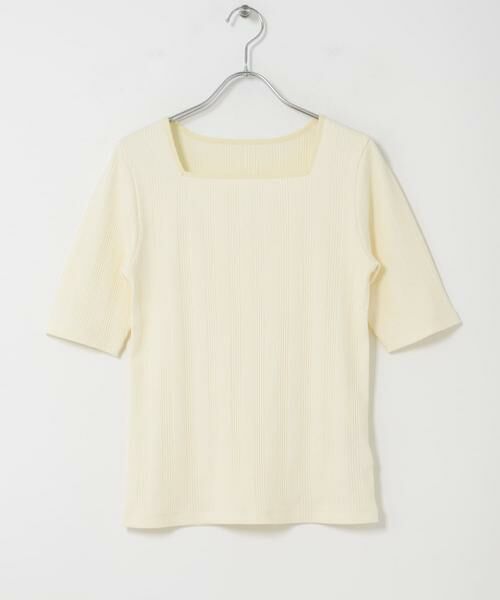 URBAN RESEARCH ROSSO / アーバンリサーチ ロッソ Tシャツ | 汗染み防止スクエアネックプルオーバー | 詳細11