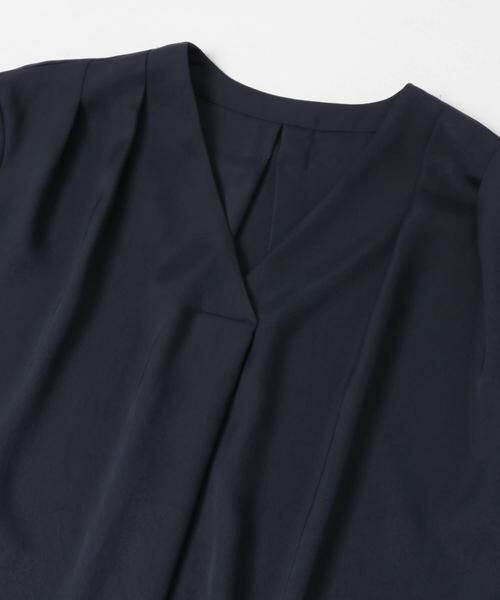 URBAN RESEARCH ROSSO / アーバンリサーチ ロッソ シャツ・ブラウス | シルキーツイルVネックブラウス | 詳細22