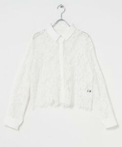 URBAN RESEARCH ROSSO / アーバンリサーチ ロッソ シャツ・ブラウス | レースクレリックシャツ