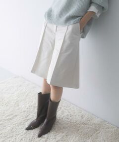 URBAN RESEARCH ROSSO / アーバンリサーチ ロッソ ショート・ハーフ・半端丈パンツ | ハードサテンハーフパンツ