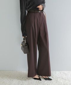URBAN RESEARCH ROSSO / アーバンリサーチ ロッソ その他パンツ | 防シワハイウエストワイドスラックス