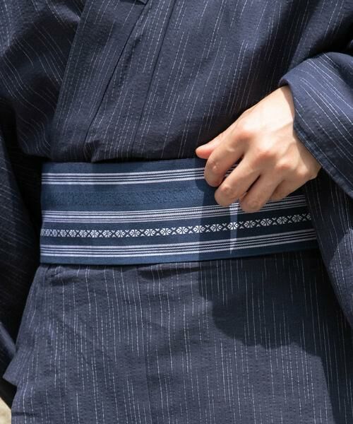 URBAN RESEARCH ROSSO / アーバンリサーチ ロッソ 着物・浴衣・小物類 | 紳士帯 献上（ネイビー）