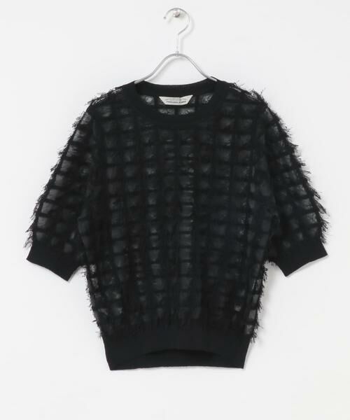 URBAN RESEARCH ROSSO / アーバンリサーチ ロッソ ニット・セーター | Torrazzo Donna　SHEER SHAGGY TOP | 詳細3