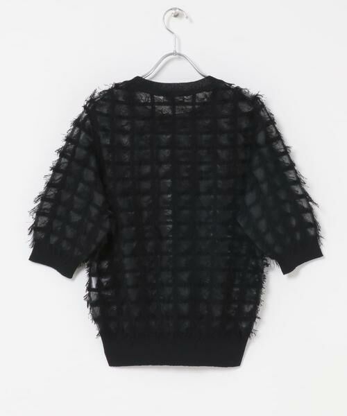 URBAN RESEARCH ROSSO / アーバンリサーチ ロッソ ニット・セーター | Torrazzo Donna　SHEER SHAGGY TOP | 詳細5