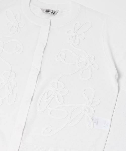 URBAN RESEARCH ROSSO / アーバンリサーチ ロッソ カーディガン・ボレロ | Torrazzo Donna　CORD LACE SHEER CARDIGAN | 詳細2