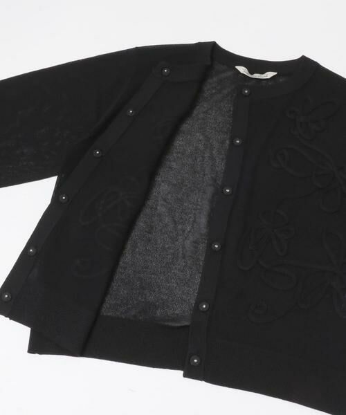 URBAN RESEARCH ROSSO / アーバンリサーチ ロッソ カーディガン・ボレロ | Torrazzo Donna　CORD LACE SHEER CARDIGAN | 詳細4