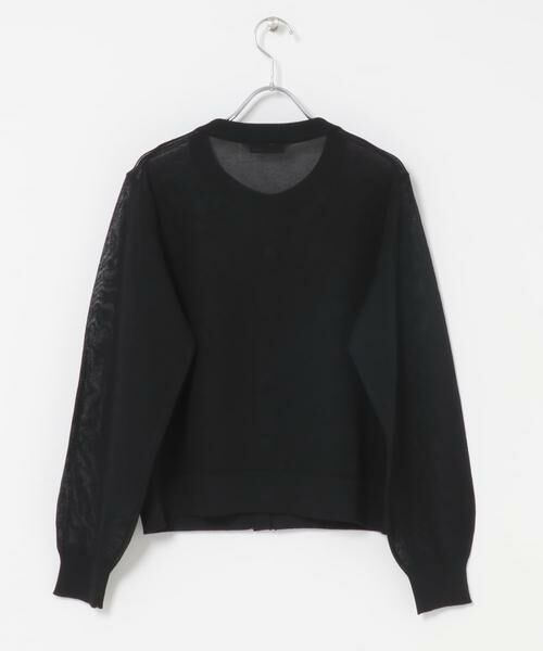 URBAN RESEARCH ROSSO / アーバンリサーチ ロッソ カーディガン・ボレロ | Torrazzo Donna　CORD LACE SHEER CARDIGAN | 詳細5