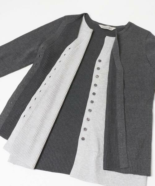 URBAN RESEARCH ROSSO / アーバンリサーチ ロッソ ニット・セーター | Torrazzo Donna　LAYERED V-NECK TOP | 詳細4