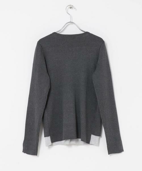 URBAN RESEARCH ROSSO / アーバンリサーチ ロッソ ニット・セーター | Torrazzo Donna　LAYERED V-NECK TOP | 詳細6