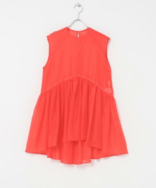 URBAN RESEARCH ROSSO / アーバンリサーチ ロッソ シャツ・ブラウス | ELENDEEK　SHEER PEPLUM  BLOUSE | 詳細1